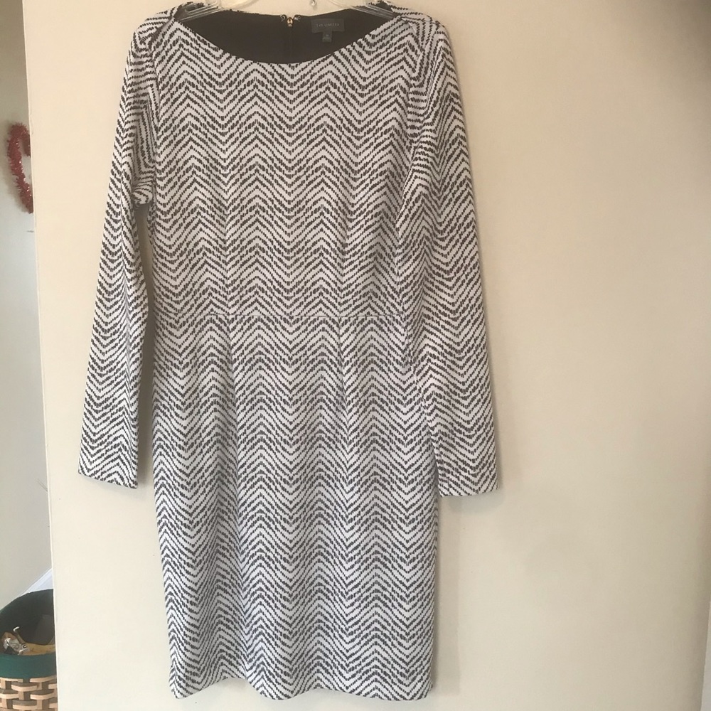 Limited bl/wh dress Sz 10
